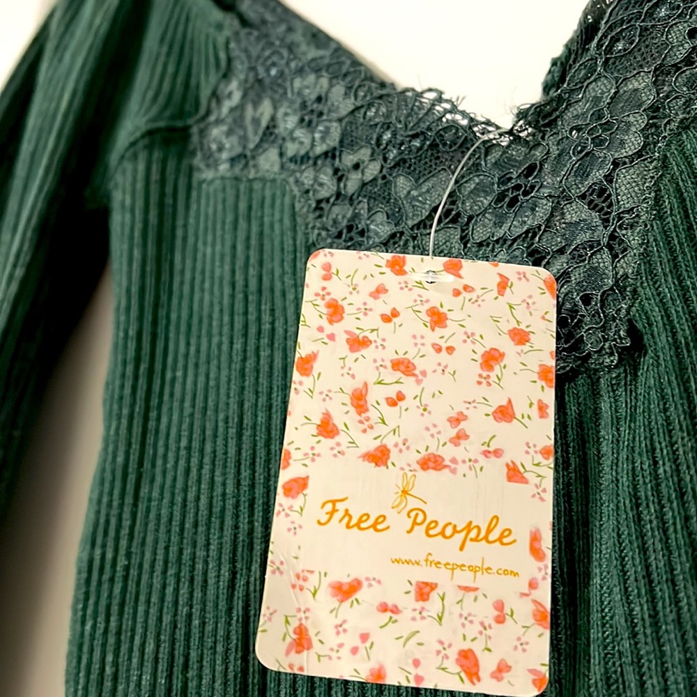 Long Sleeve Free People Top - XS